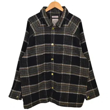 BEAMS Lights 엑스트라 우븐 체크 커버올