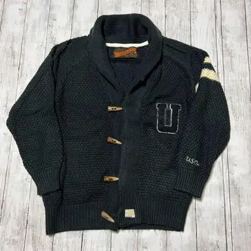 유나이티드 스포츠 오브 아메리카 니트 가디건 자켓 블랙 M