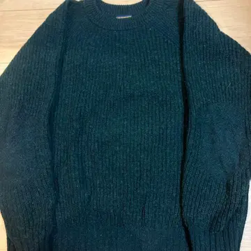 knitchY 다크 그린 니트 스웨터 M