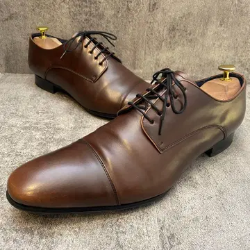 새상품급 리갈 스트레이트 팁 일본제 [26.5] 25GR 브라운 외날개