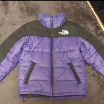 The North Face 다운 자켓 퍼플/블랙