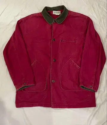 90s USA제 LLBean 헌팅 자켓 L 울 라이닝