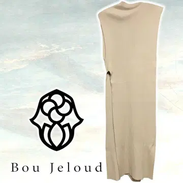 Boujeioud 부즈루드 아지메 드레이프 니트 롱 베스트