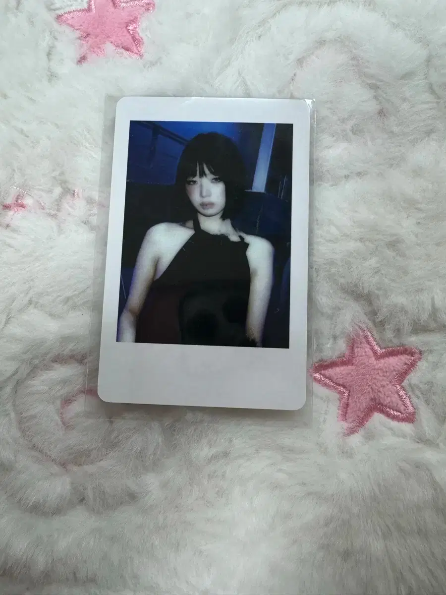 Ive with muu lucky draw polaroid lay pre-order benefit unreleased photocard wts