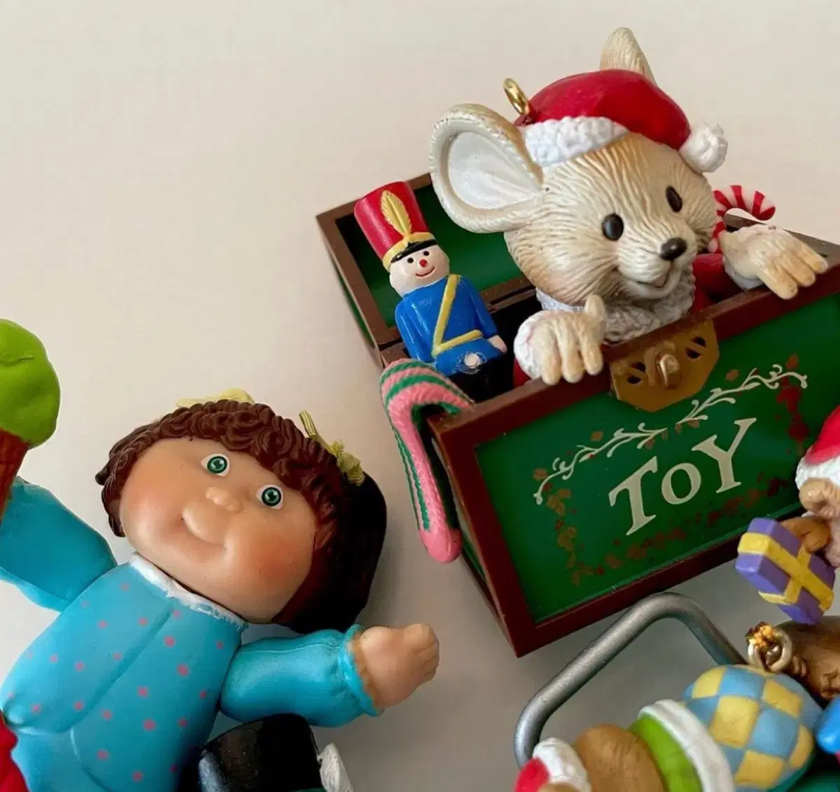 1990s/Vintage Christmas Toy Box Ornament Limited Edition