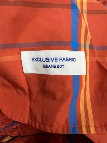 BEAMSBOY 빔즈 보이 플레어 스커트 체크 스커트 무릎 기장 스커트