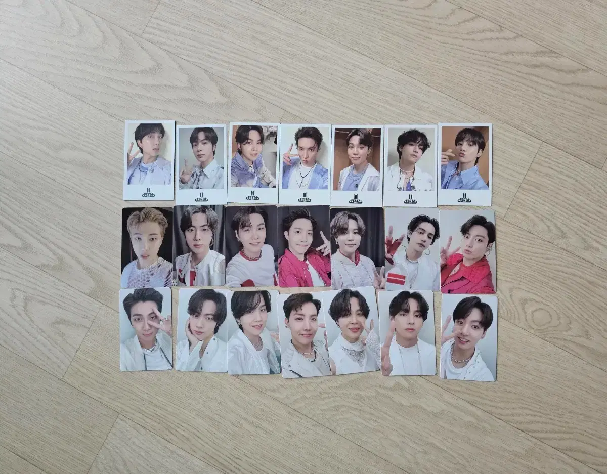 21 cards free shipping) PERMISSION TO DANCE SEOUL PTD FESTA Bangtan BTS Jungkook Jimin Taehyung Jin Yoongi J-Hope POCA