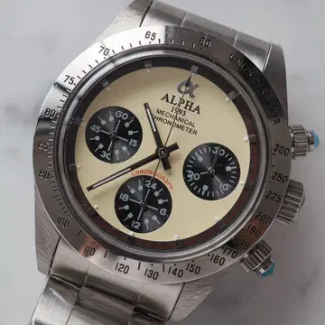 ALPHA 데이토나 폴 뉴먼 타입 손목시계 미사용