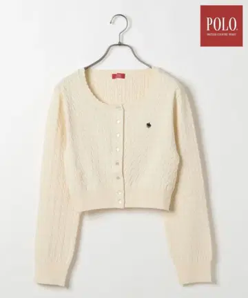 Heather POLO BCS 니트 가디건 아이보리