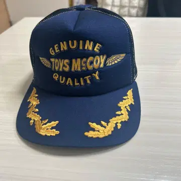 TOYS McCOY 자수 캡 네이비