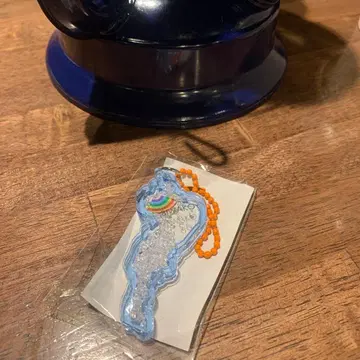 비와호 키링 하코다테야마 무지개 레인보우