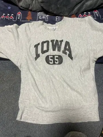 아이오와 리버스 위브 reverse weave 트리코 태그 80s