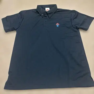 오사카 간사이 박람회 피케 셔츠 셔츠 네이비 컬러 M 사이즈