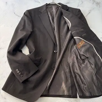 극미품 Distinction 남성용 비기 블랙 테일러드 자켓 05