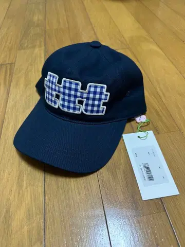 TTTMSW 깅엄 체크 캡