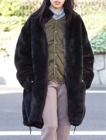 [ 새상품급 ] 써니 스포츠 보아 플리스 코트 2