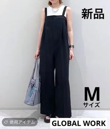 [ 새상품 ] GLOBAL WORK 관리하기 쉬운 올인원 블랙