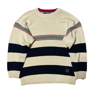 타미힐피거 스트라이프 니트 스웨터 타미힐피거