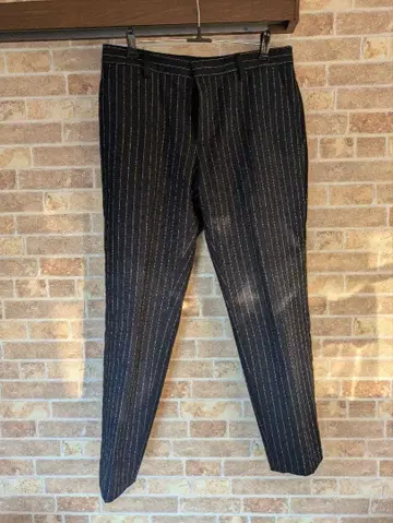 TOMMY HILFIGER 타미힐피거 네이비 스트라이프 슬랙스