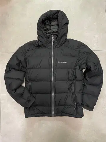 몽벨 파마프로스트 라이트 다운 후드티 M 남성용 블랙