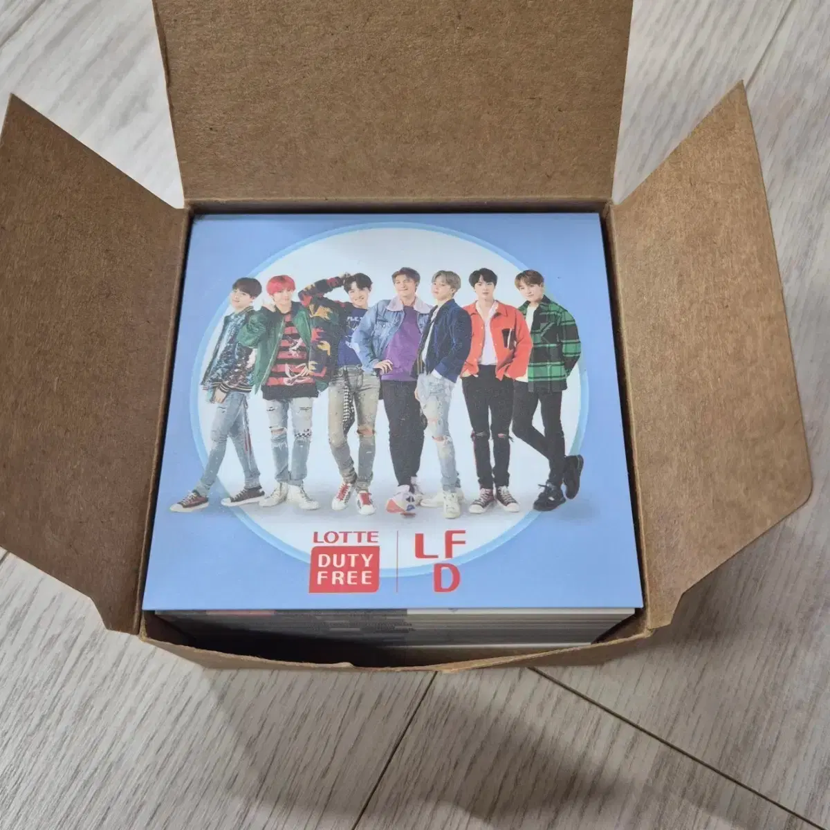 Bangtan Lotte Duty Free Memo Pad