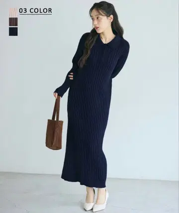 BASEMENTonline 카라 리브 원피스