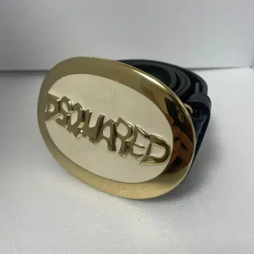 DSQUARED2 블랙 벨트 로고