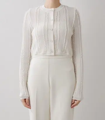 윔 가젯 GEMINI 프릴 가디건 새상품급