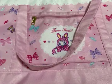 메조 피아노 당첨 복권 토트백 핑크