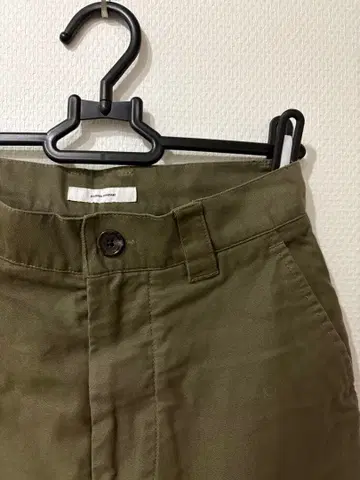 Journal Standard 카고 세미 와이드 팬츠 카키