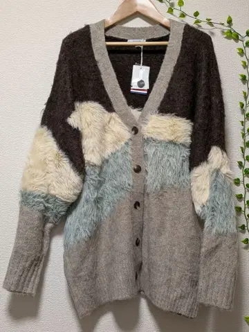 새상품 택 포함 BAYFLOW 뉘앙스 패턴 니트 CD