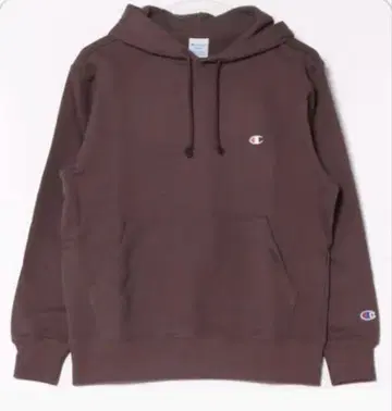 Champion 브라운 후드 부착 후드티 남녀 공용 새상품 LL size