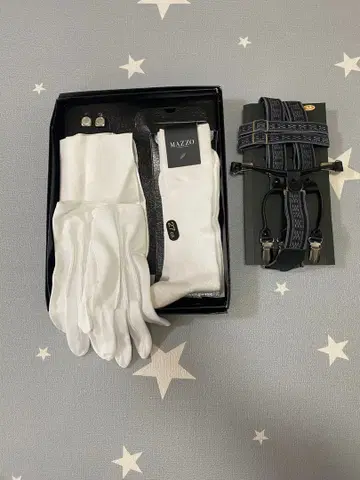 와타베 웨딩 결혼식 신랑 잡화 세트