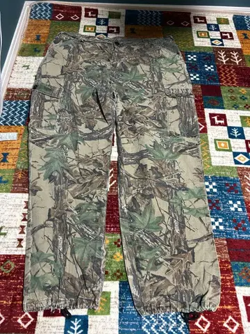 USA제 카모 패턴 카고 팬츠