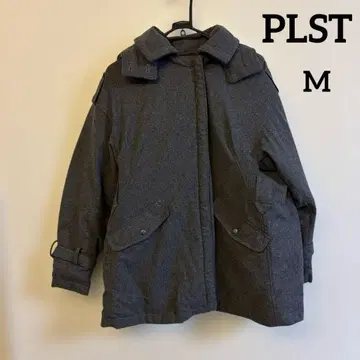 PLST 그레이 다운 자켓 M