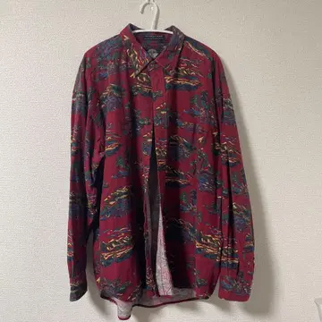 DOCKERS 패턴 무늬 긴팔 셔츠 L 사이즈