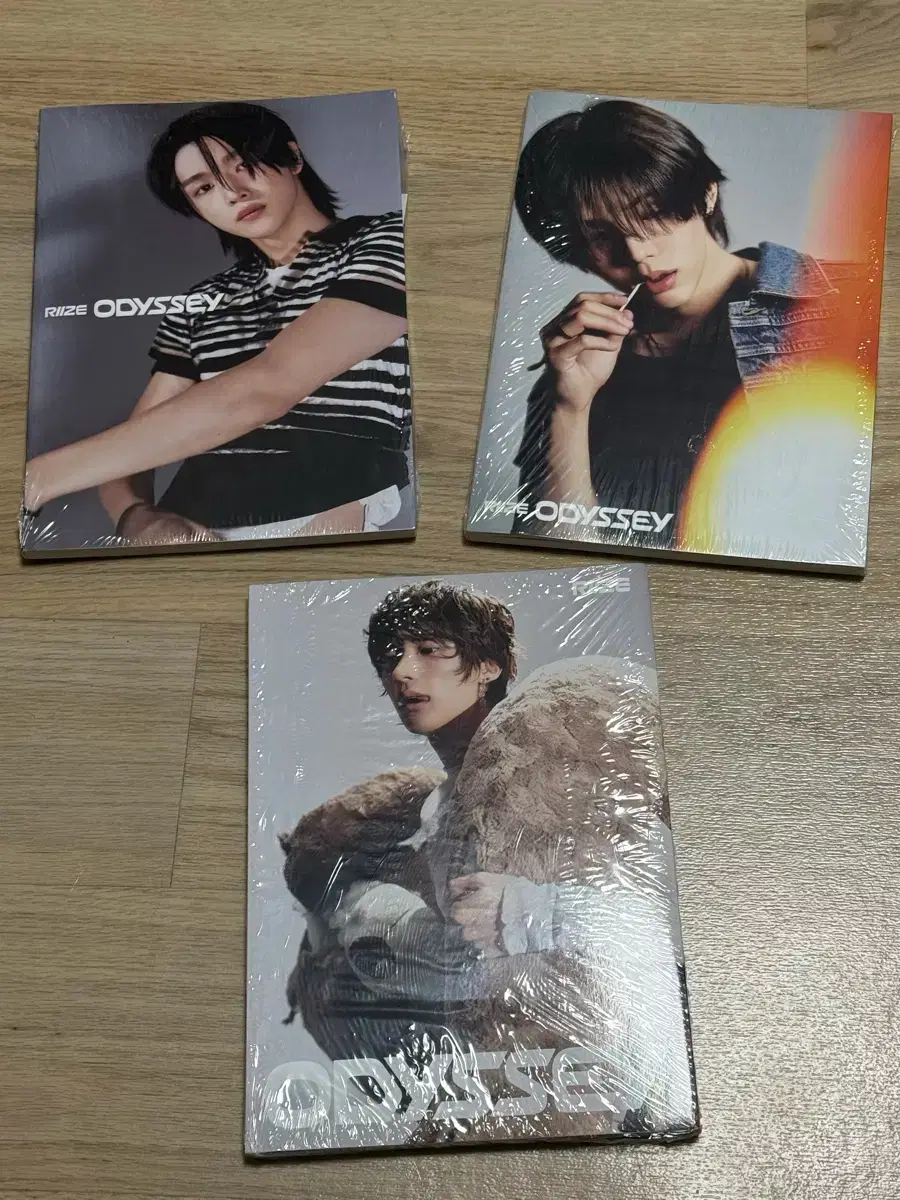 Sealed) Riize Odyssey Photobook Album 3 pieces bulk sell