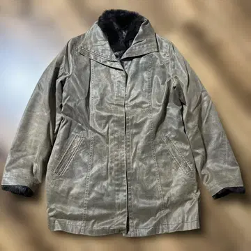 스톤 워시풍 자켓 퍼 포함