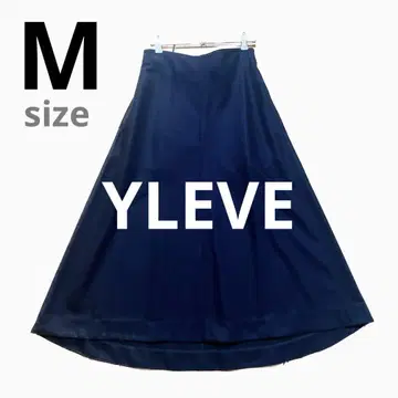 [ 새상품 ] 이 yleve 롱 스커트 울 네이비