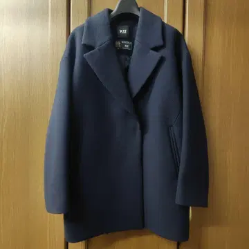 플라스테 PLST 마테코 코트 네이비 S
