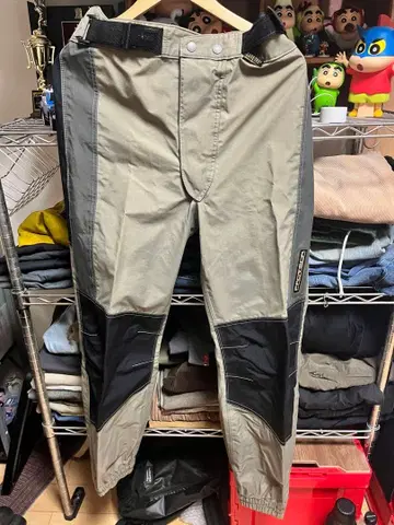 DAIWA Great Bank 카고 팬츠 베이지/블랙