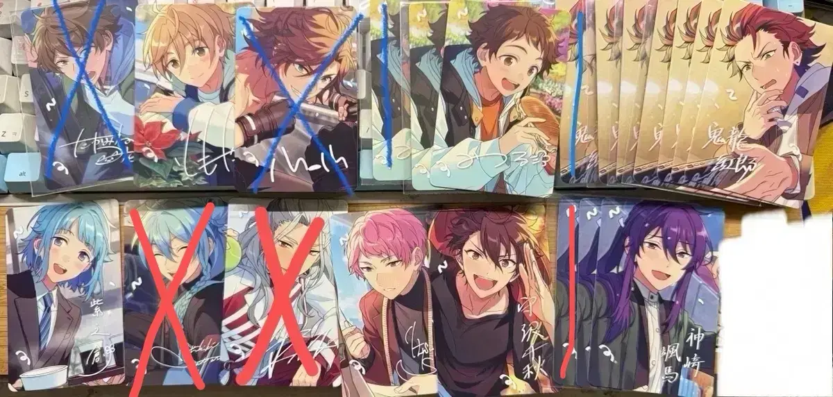 Ensemble Stars! Enstars World photocards, pocards, Wataru, Nagisa, Chiaki, Kuro, Soma, etc. for sale