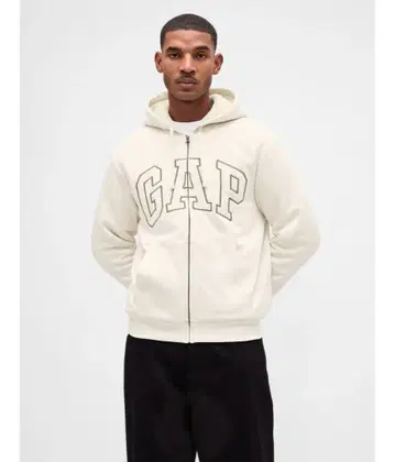 릴랙스핏 GAP 로고 보아 안감 집업 후드티 택 포함 미개봉