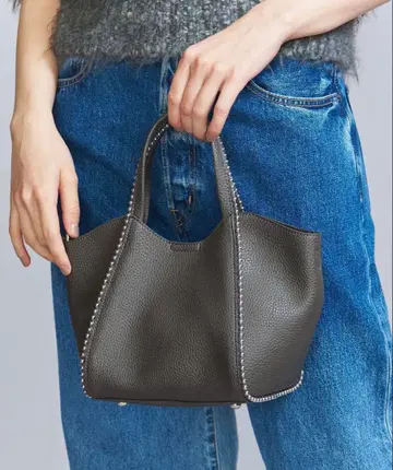 볼 체인 미니 토트백