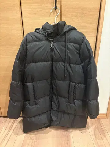 ZARA 블랙 다운 자켓 M