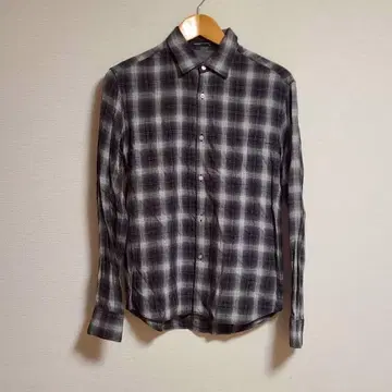 라드 뮤지션 LAD MUSICIAN 체크 셔츠 긴팔 44