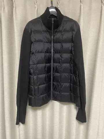 TAION [타이온] 유니섹스 하이넥 다운+니트 자켓