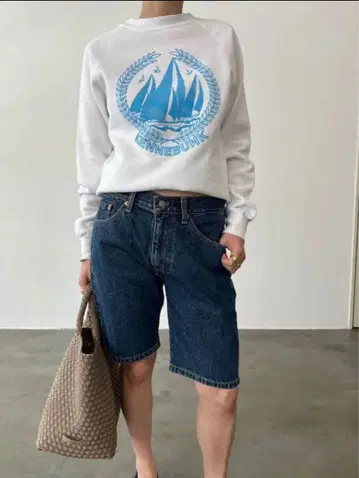 [ 새상품급 ] comosmos vintage sweat