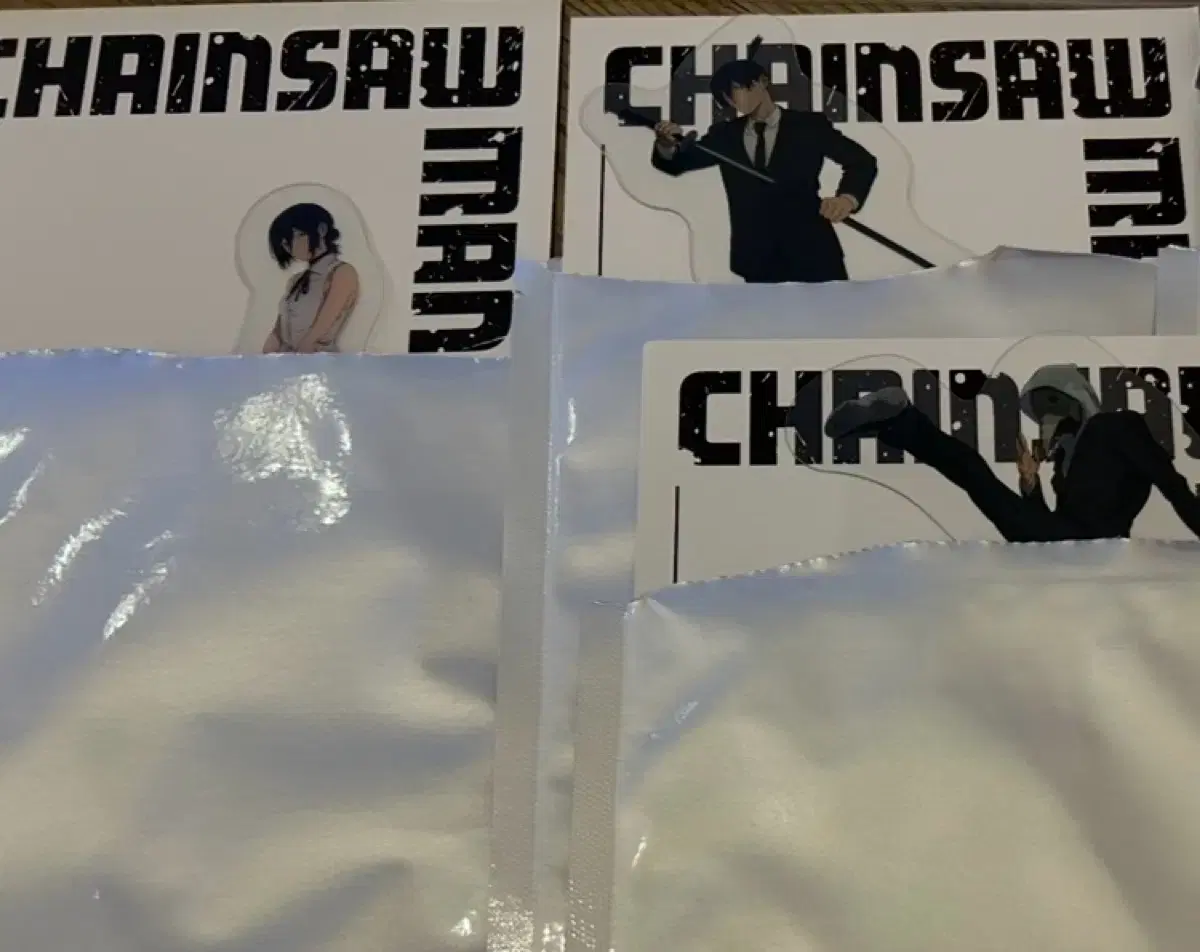 Chainsaw Man 7th Week PET Standee Reze Aki Violence Mine Set