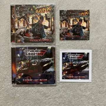 THRASH GANGSTERS/1st 앨범, 2nd 앨범 세트